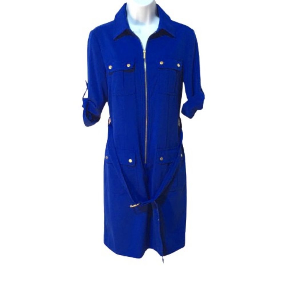 Michael Kors Royal Blue Dress Size Small
